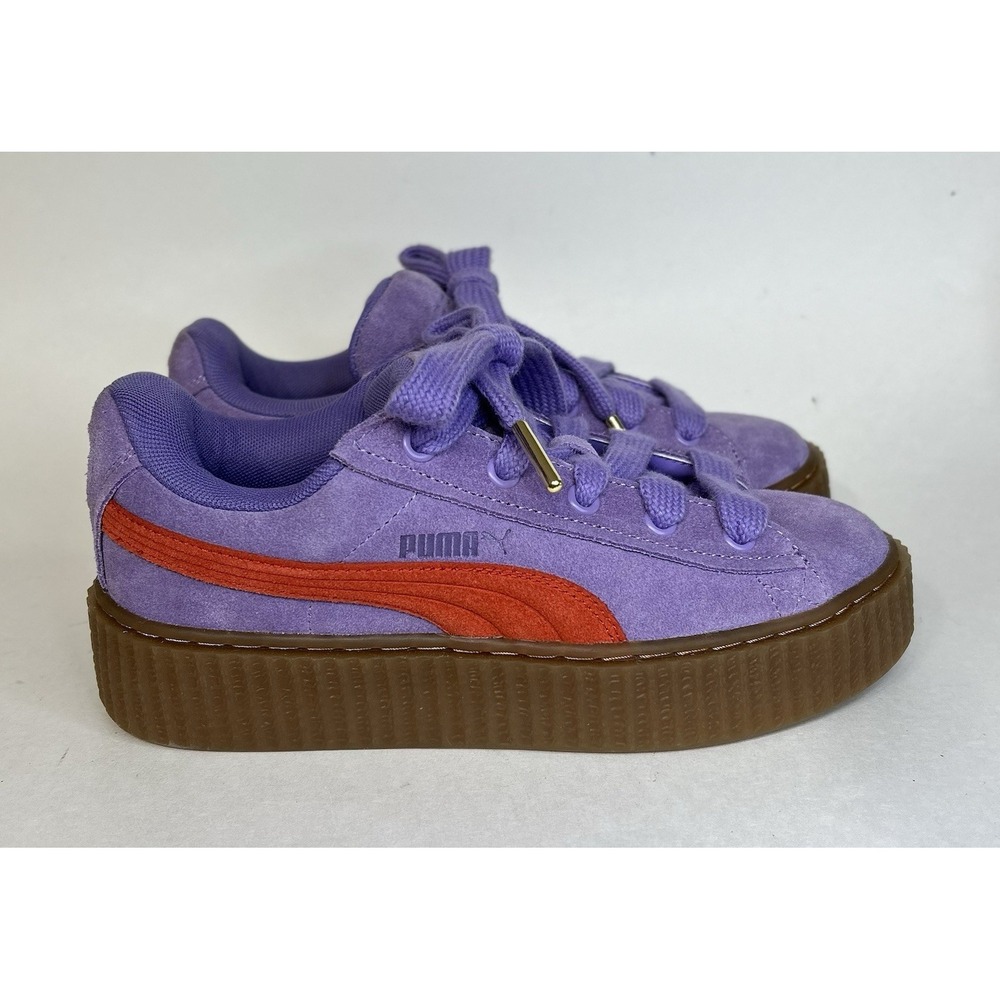 PUMA Fenty Rihanna Creeper Purple Suede Sneakers US 6 399332-03